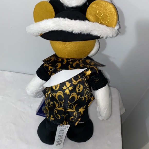 Walt Disney World 50th Anniversary Mickey Mouse Pirates Of The Caribbean Plush - Picture 5 of 13